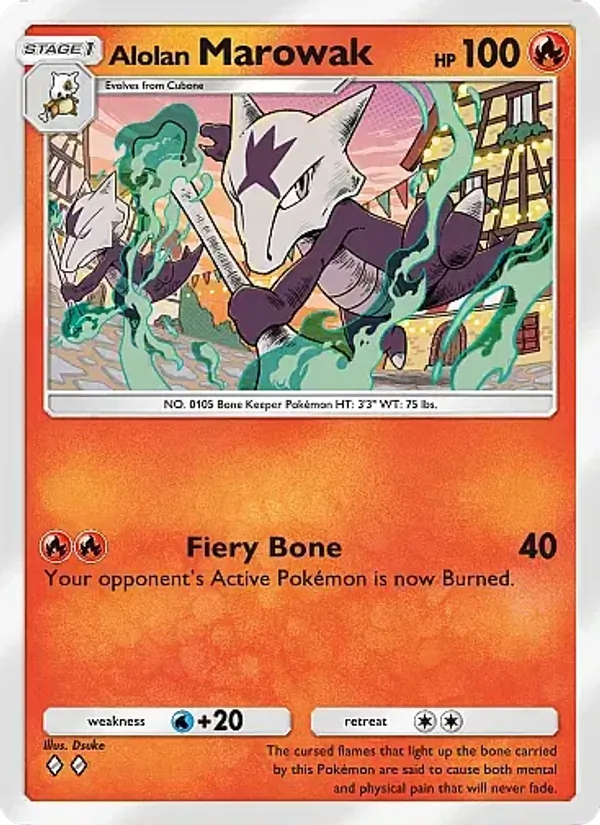 Alolan Marowak - Fantastical Parade Pokemon Card