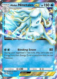 Alolan Ninetales ex - Fantastical Parade