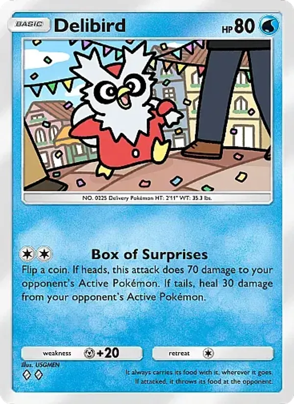 Delibird - Fantastical Parade Pokemon Card