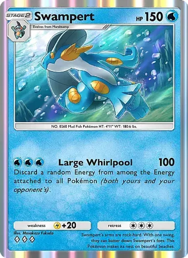 Swampert - Fantastical Parade Pokemon Card
