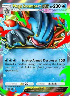 Mega Swampert ex - Fantastical Parade