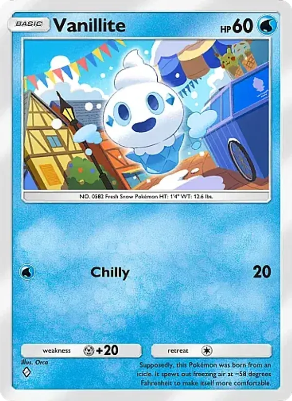 Vanillite - Fantastical Parade Pokemon Card