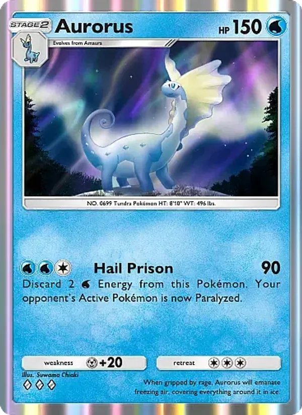Aurorus - Fantastical Parade Pokemon Card