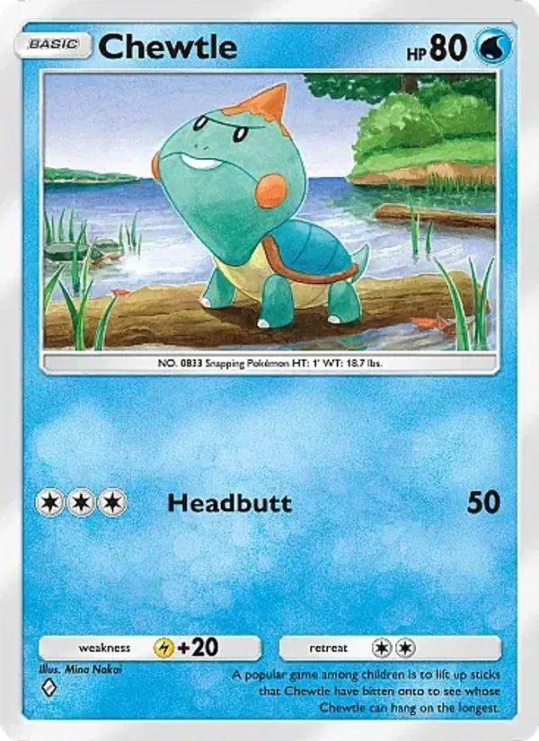 Chewtle - Fantastical Parade Pokemon Card