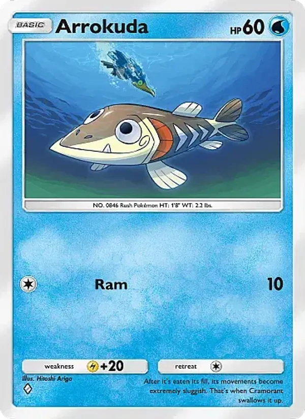 Arrokuda - Fantastical Parade Pokemon Card