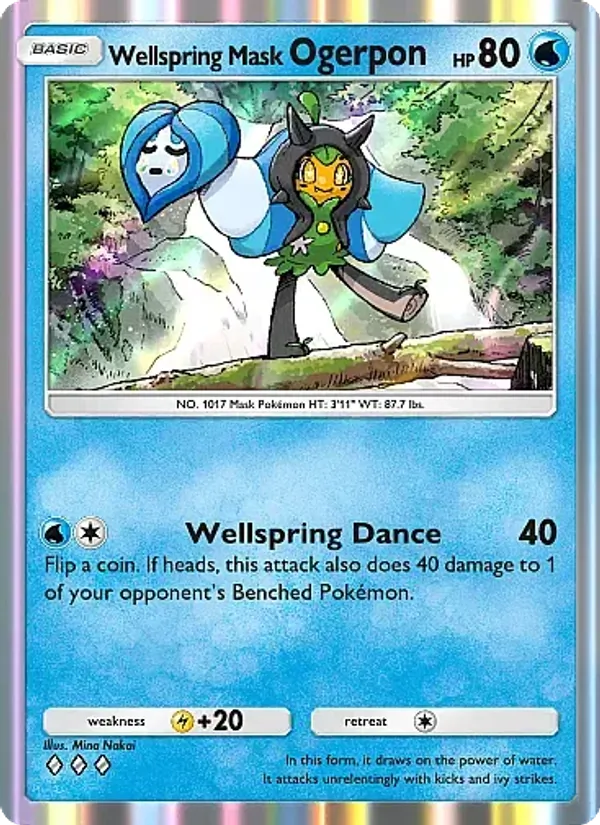 Wellspring Mask Ogerpon - Fantastical Parade Pokemon Card