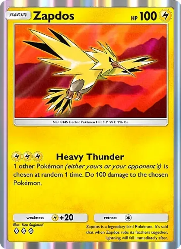 Zapdos - Fantastical Parade Pokemon Card