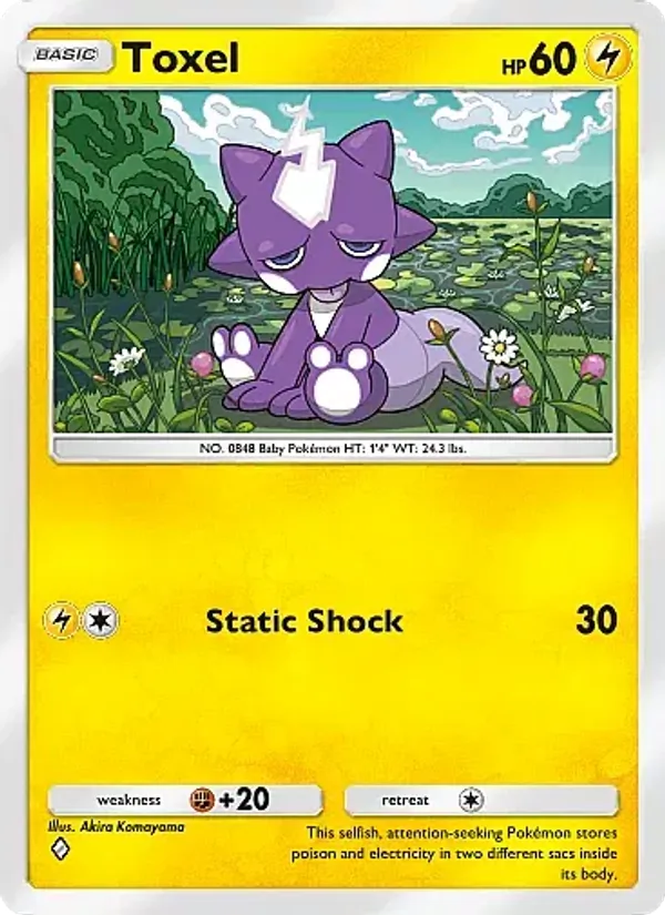Toxel - Fantastical Parade Pokemon Card