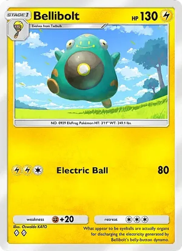 Bellibolt - Fantastical Parade Pokemon Card