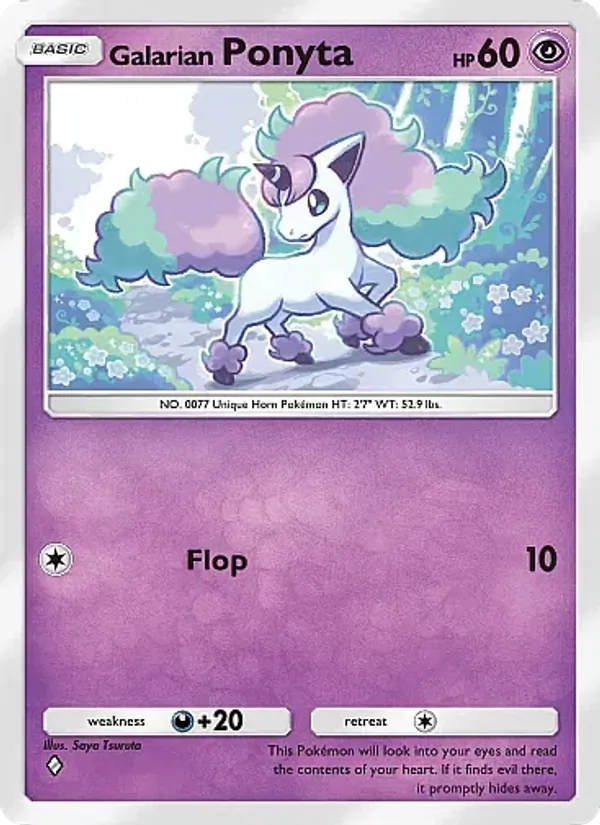 Galarian Ponyta - Fantastical Parade Pokemon Card