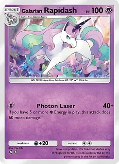 Galarian Rapidash - Fantastical Parade