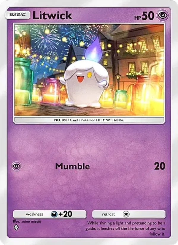 Litwick - Fantastical Parade Pokemon Card