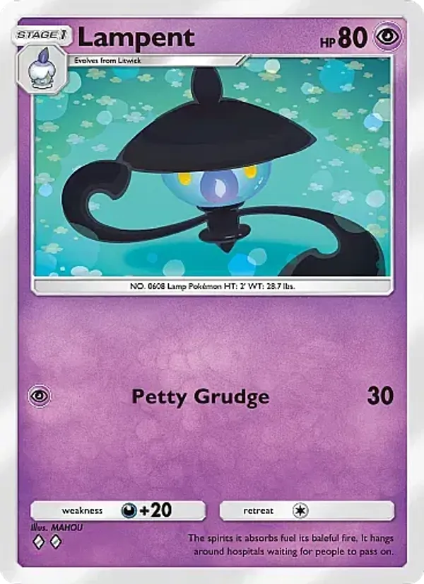 Lampent - Fantastical Parade Pokemon Card