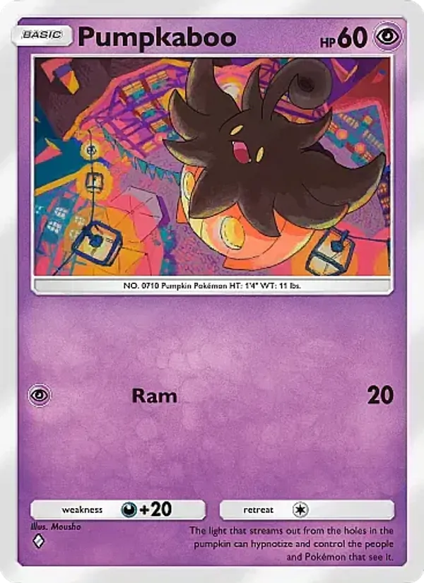 Pumpkaboo - Fantastical Parade Pokemon Card
