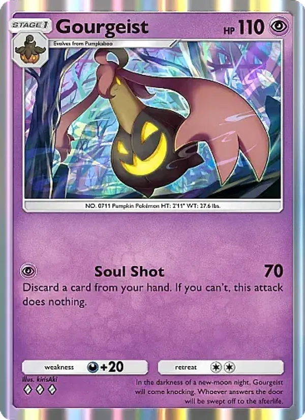 Gourgeist - Fantastical Parade Pokemon Card