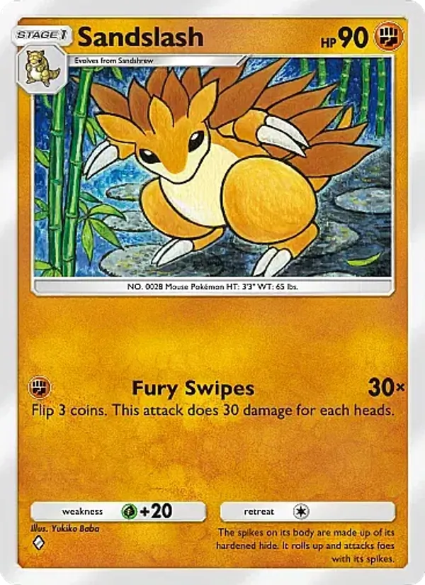Sandslash - Fantastical Parade Pokemon Card