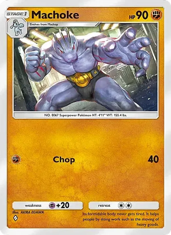 Machoke - Fantastical Parade Pokemon Card