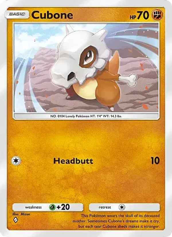 Cubone - Fantastical Parade Pokemon Card