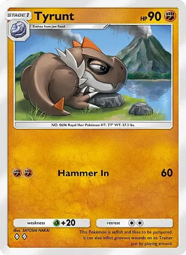 Tyrunt - Fantastical Parade Pokemon Card