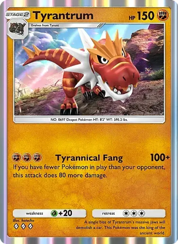 Tyrantrum - Fantastical Parade Pokemon Card
