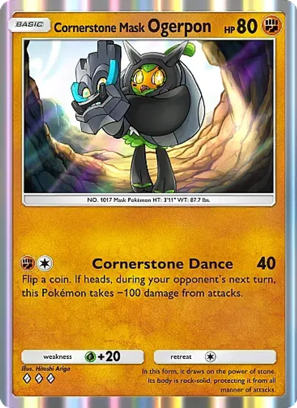 Cornerstone Mask Ogerpon - Fantastical Parade Pokemon Card