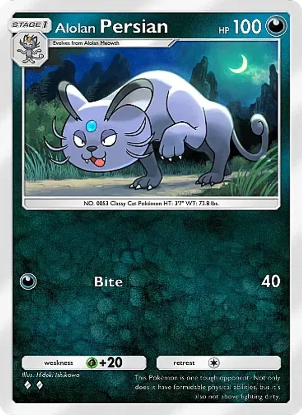 Alolan Persian - Fantastical Parade Pokemon Card