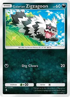 Galarian Zigzagoon - Fantastical Parade