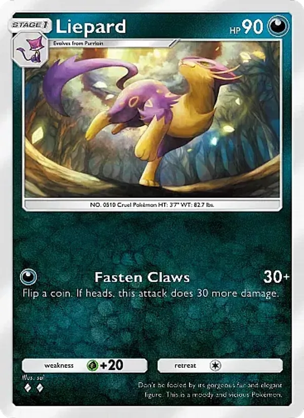 Liepard - Fantastical Parade Pokemon Card