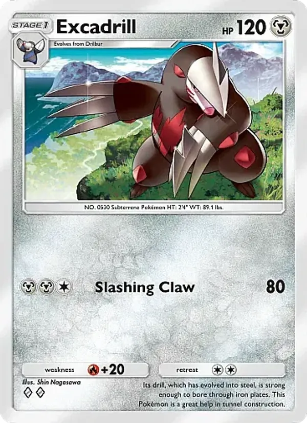 Excadrill - Fantastical Parade Pokemon Card