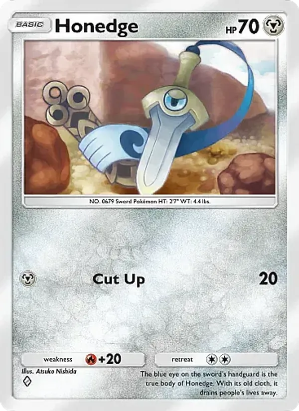 Honedge - Fantastical Parade Pokemon Card