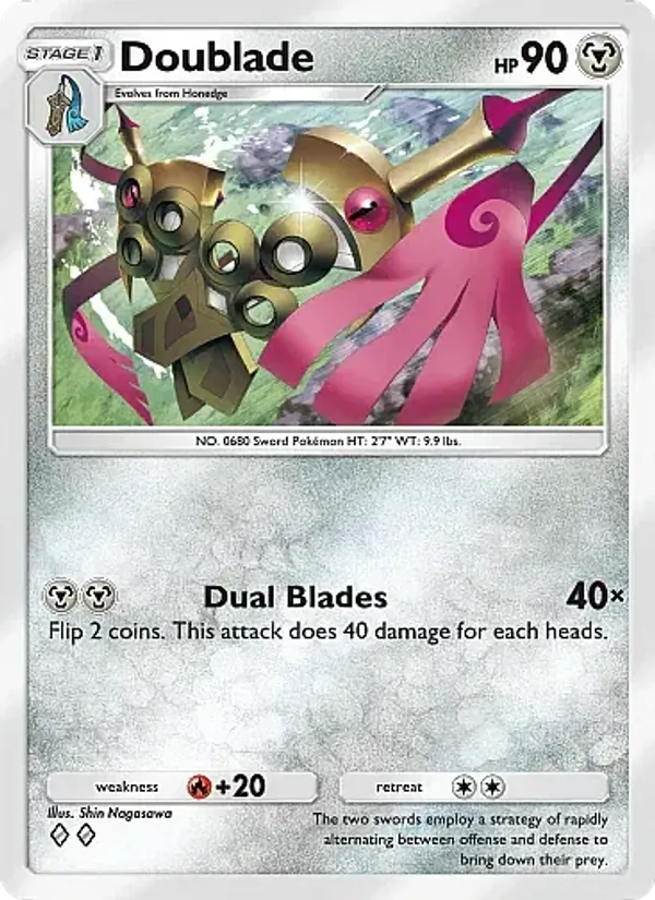 Doublade - Fantastical Parade Pokemon Card