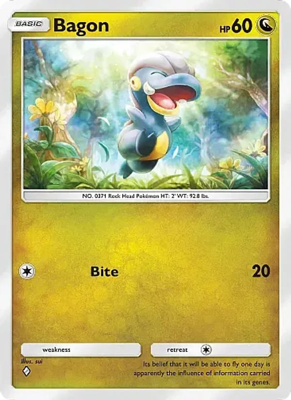 Bagon - Fantastical Parade Pokemon Card