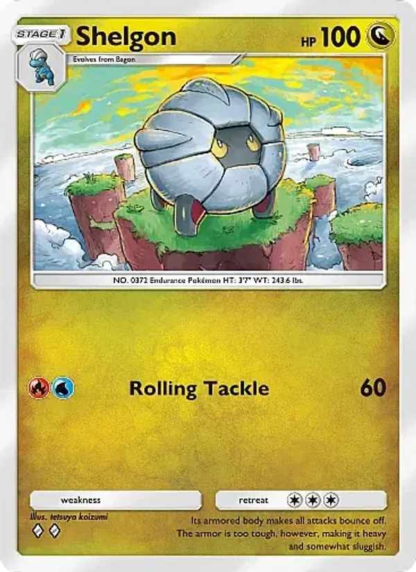 Shelgon - Fantastical Parade Pokemon Card