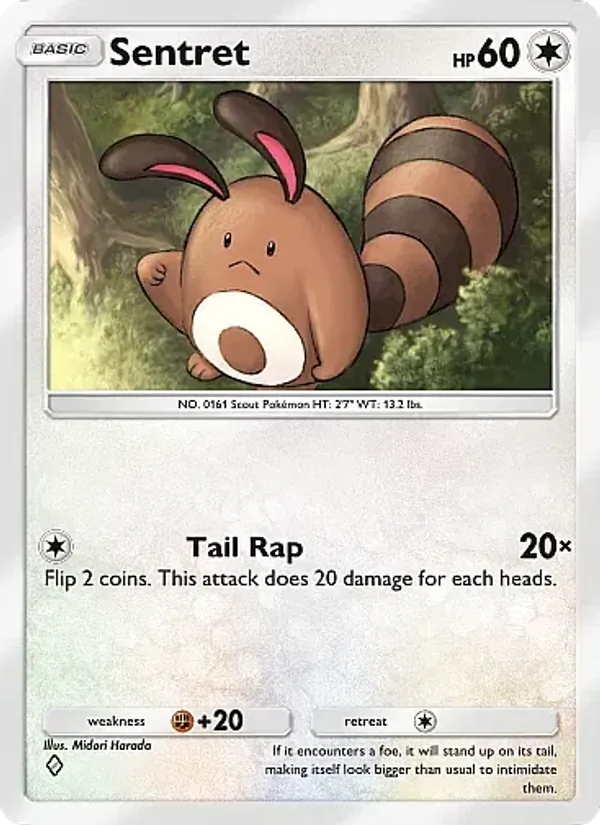 Sentret - Fantastical Parade Pokemon Card