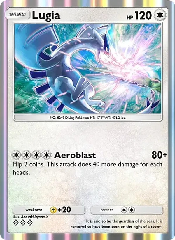 Lugia - Fantastical Parade Pokemon Card