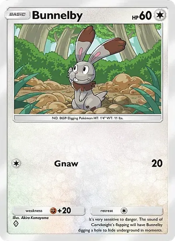 Bunnelby - Fantastical Parade Pokemon Card
