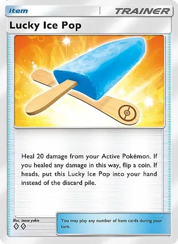 Lucky Ice Pop - Fantastical Parade Pokemon Card