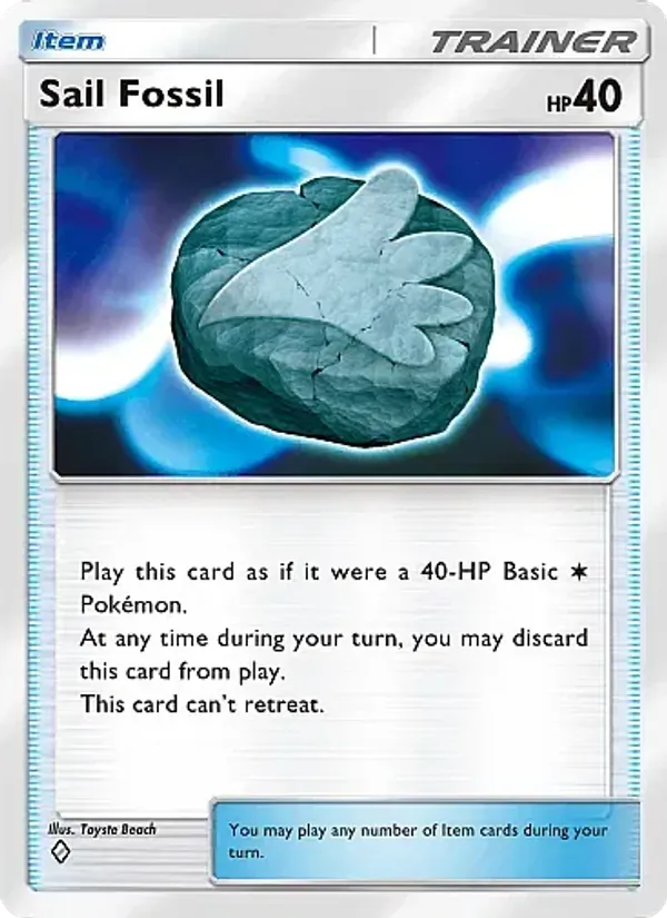 Sail Fossil - Fantastical Parade Pokemon Card