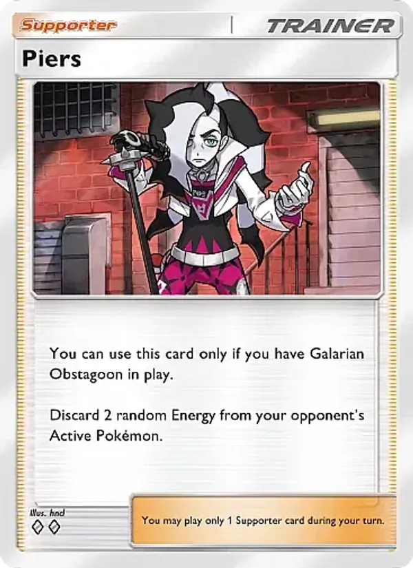 Piers - Fantastical Parade Pokemon Card