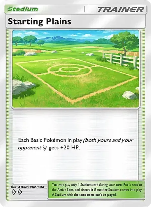 Starting Plains - Fantastical Parade Pokemon Card
