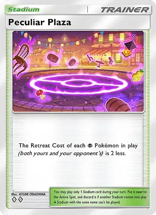 Peculiar Plaza - Fantastical Parade Pokemon Card