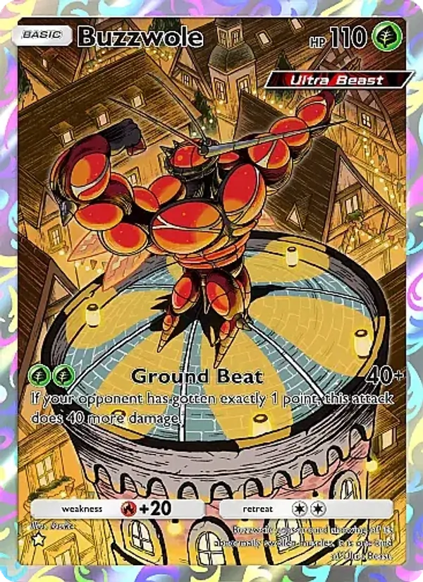 Buzzwole - Fantastical Parade Pokemon Card