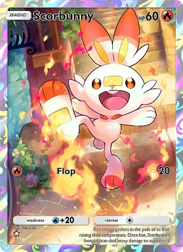 Scorbunny - Fantastical Parade Pokemon Card