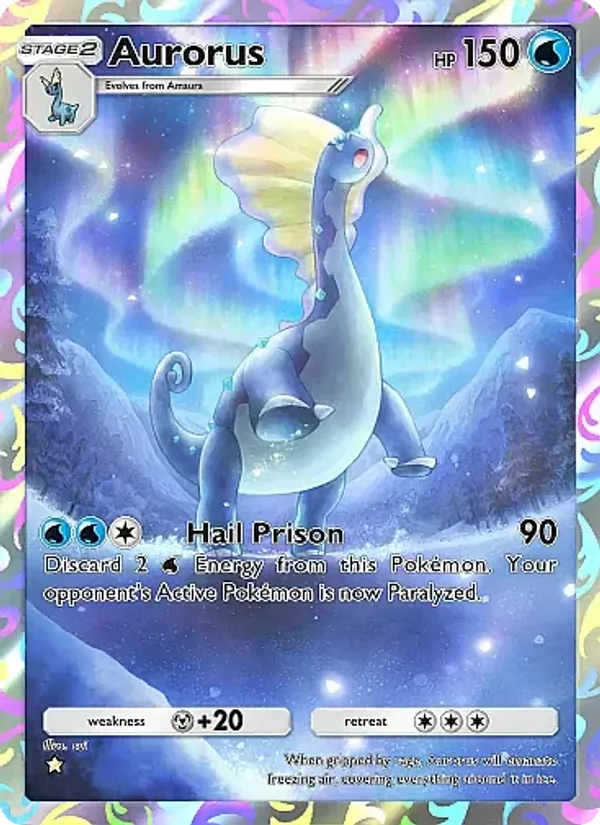 Aurorus - Fantastical Parade Pokemon Card