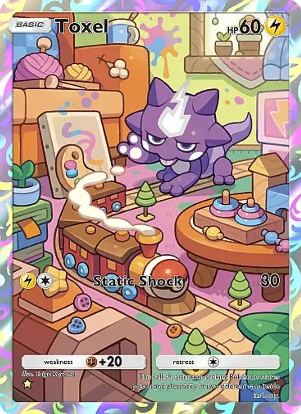 Toxel - Fantastical Parade Pokemon Card