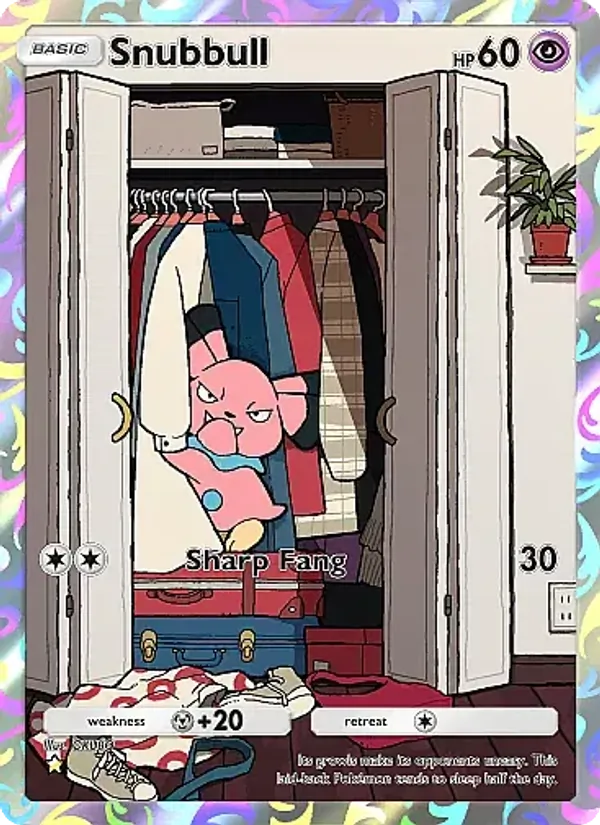 Snubbull - Fantastical Parade Pokemon Card