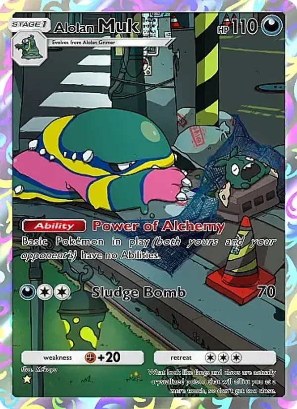 Alolan Muk - Fantastical Parade Pokemon Card