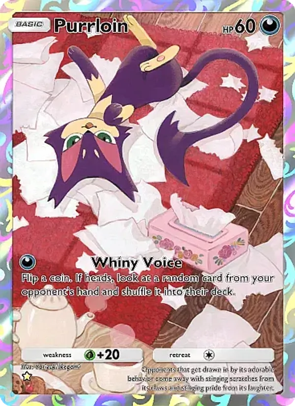 Purrloin - Fantastical Parade Pokemon Card