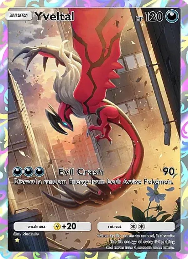 Yveltal - Fantastical Parade Pokemon Card