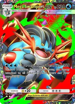 Mega Swampert ex - Fantastical Parade